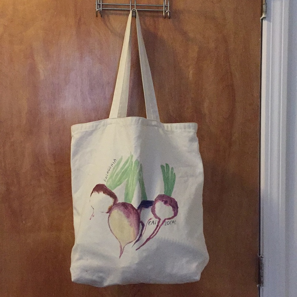 Patagonia canvas tote bag